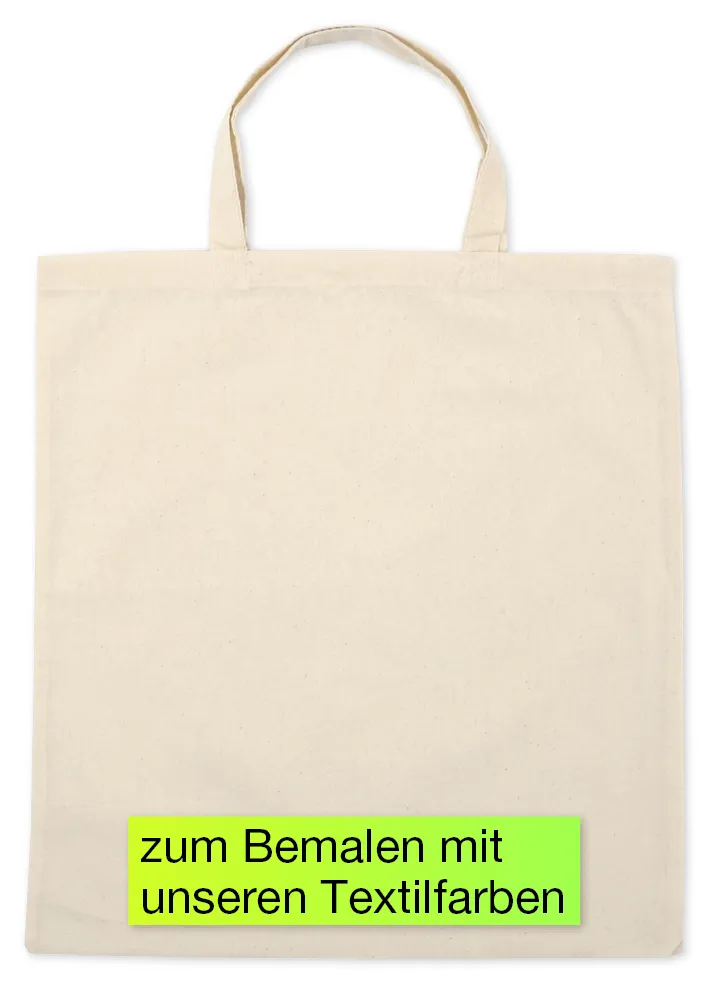 Baumwolltaschen zum Bemalen, 5 Stück