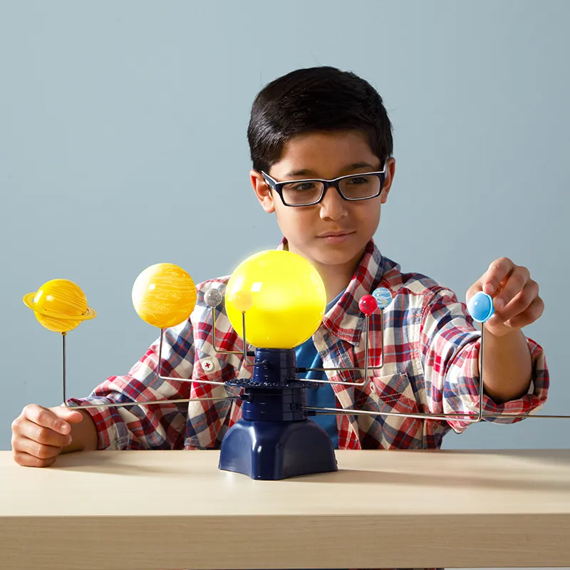 Rotierendes Sonnensystem