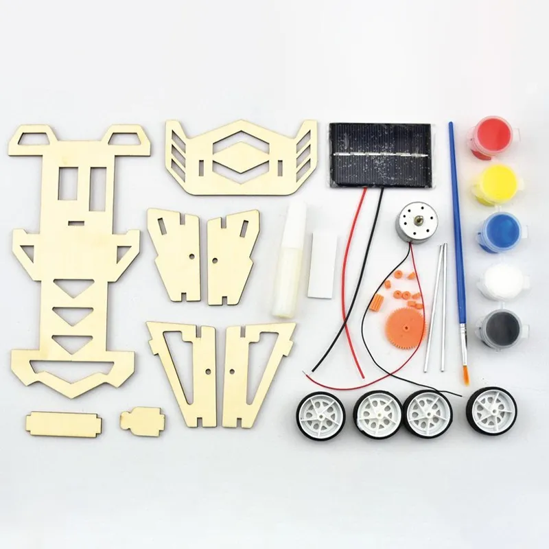 Solar-Rennwagen Bastelset