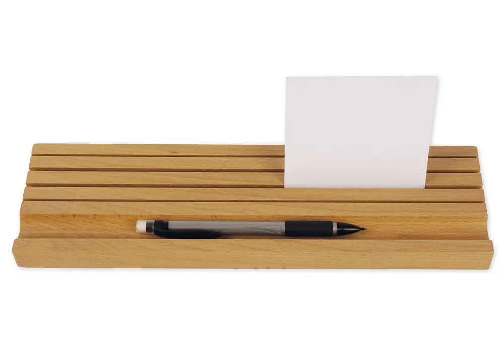 Setzleiste 4-reihig aus Holz, 30 cm