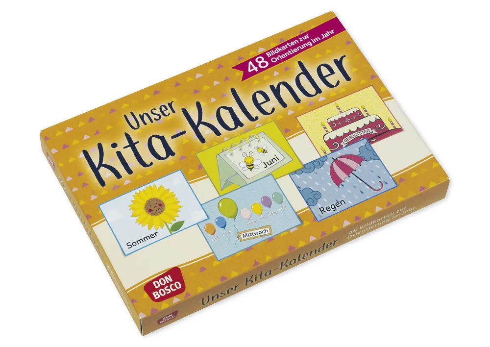 Unser Kita-Kalender - 48 Bildkarten zur Orientierung im Jahr