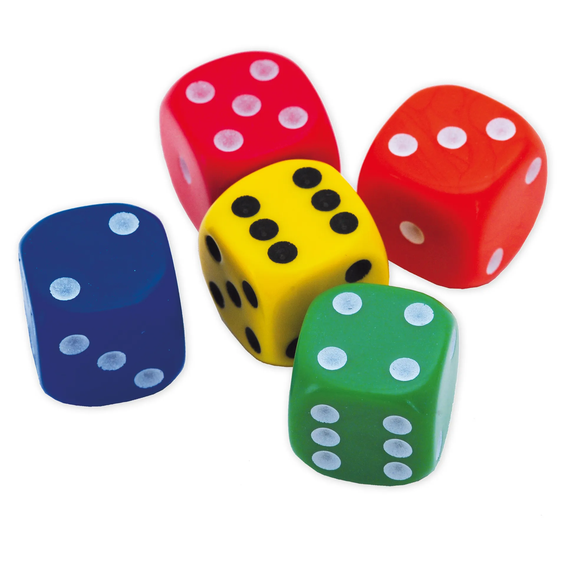 Spielwürfel 5-tlg., 16 mm