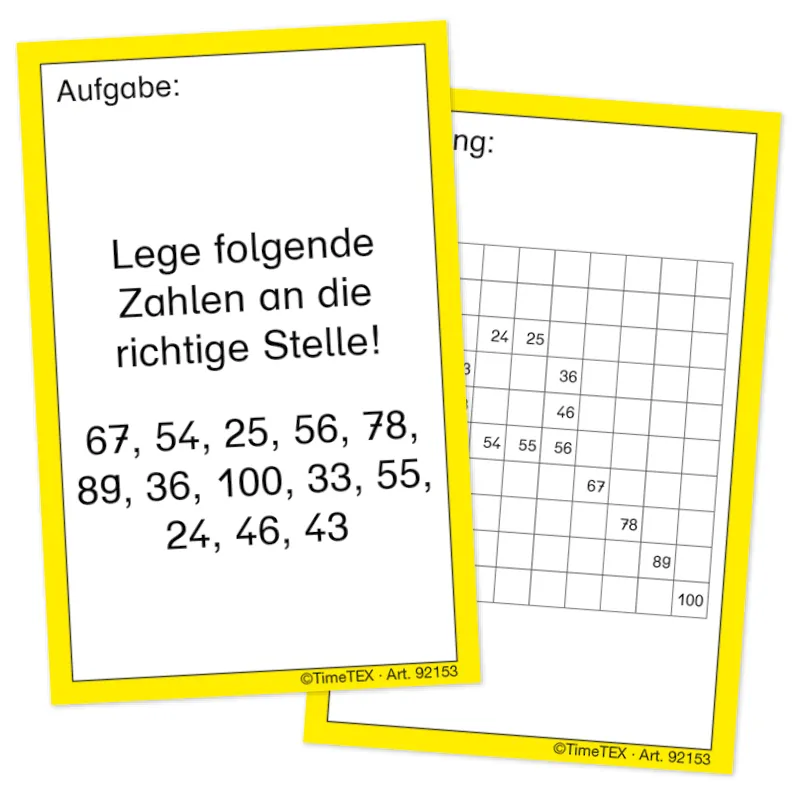 Kartenspiel "Hunderter-Brett", 60-tlg.