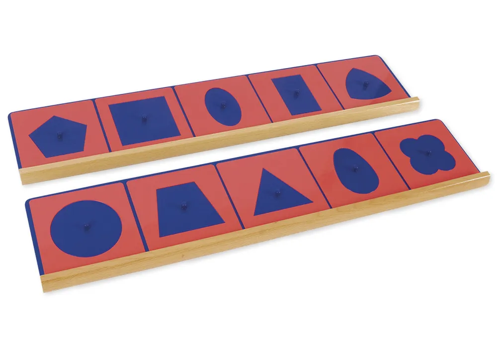 TimeTEX 2 Ständer für metallene Einsatzfiguren "Montessori Premium"