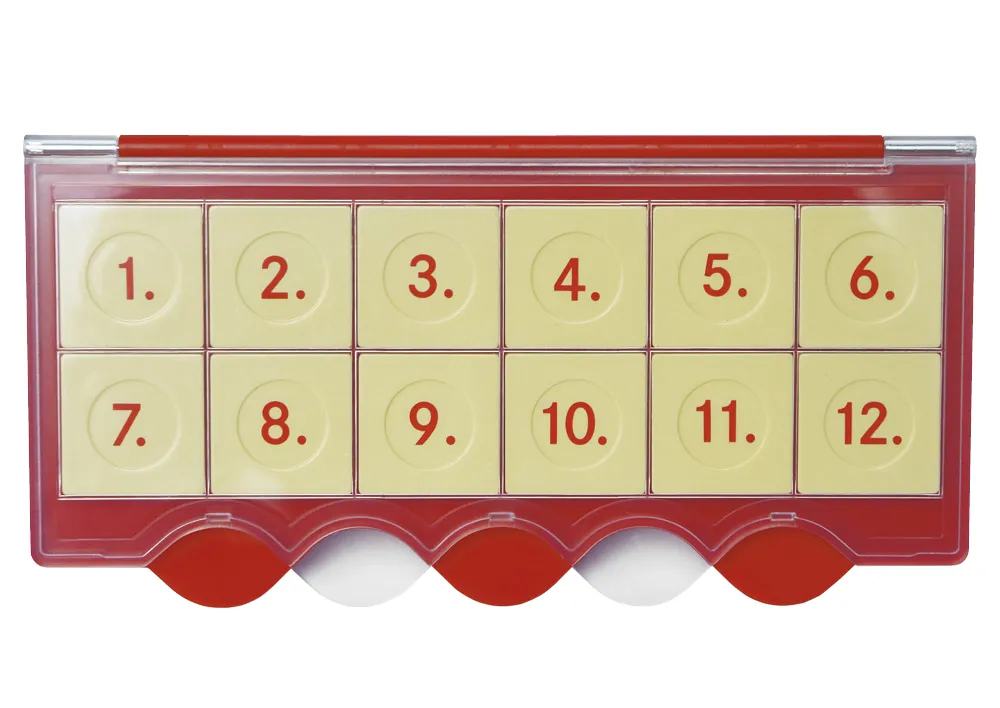 miniLÜK-Kontrollgerät Universal, mit 12 Aufgabenplättchen