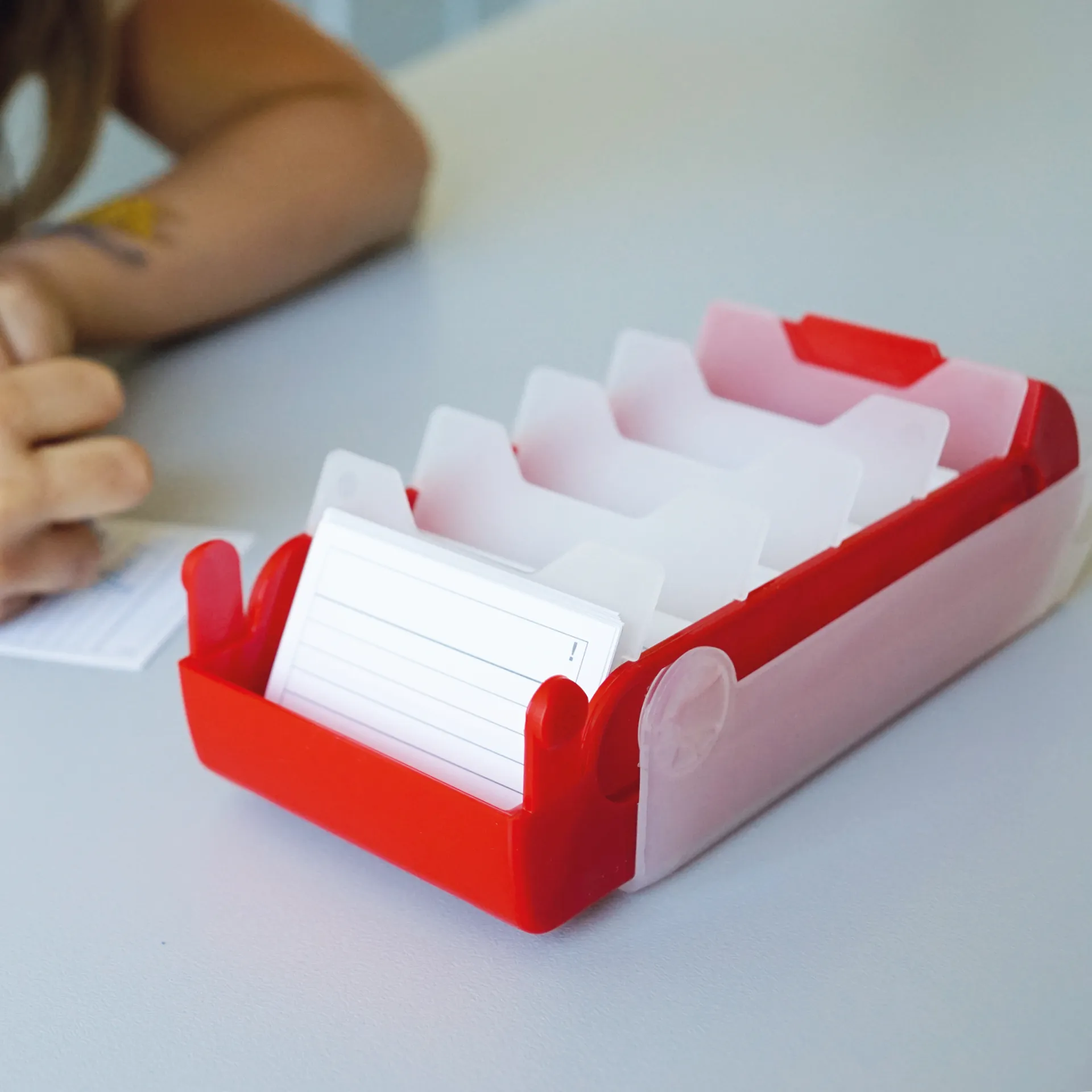 Karteikasten für A8 Kunststoff