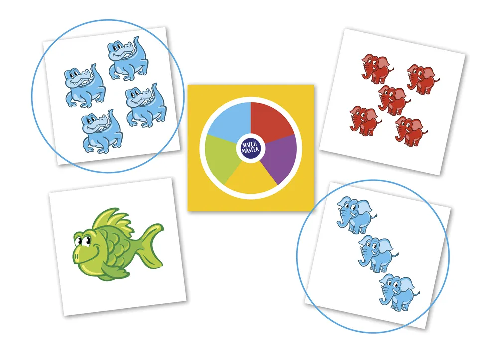 Kartenspiel "Match Master", 57-tlg.