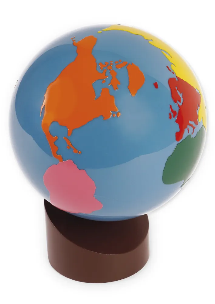 TimeTEX Globus Erdteile "Montessori Premium"