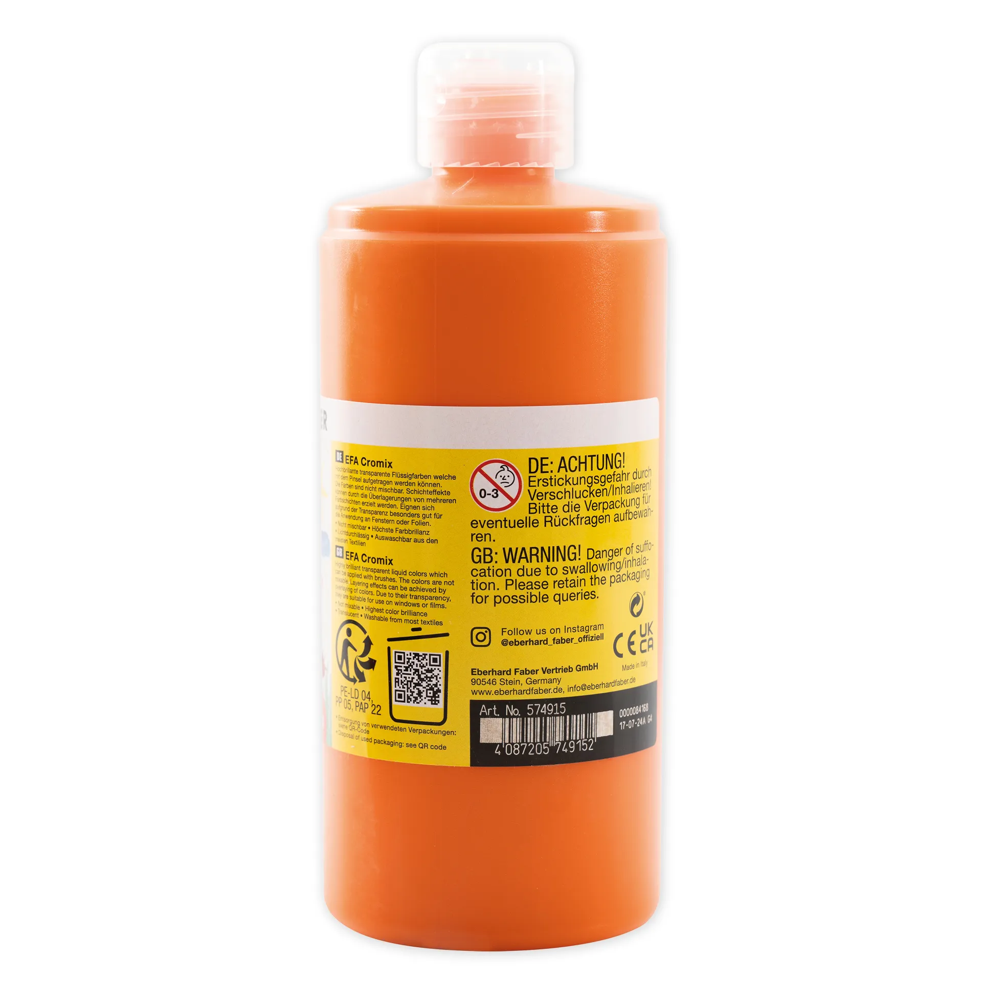 Eberhard Faber Cromix Transparentfarbe, 500 ml