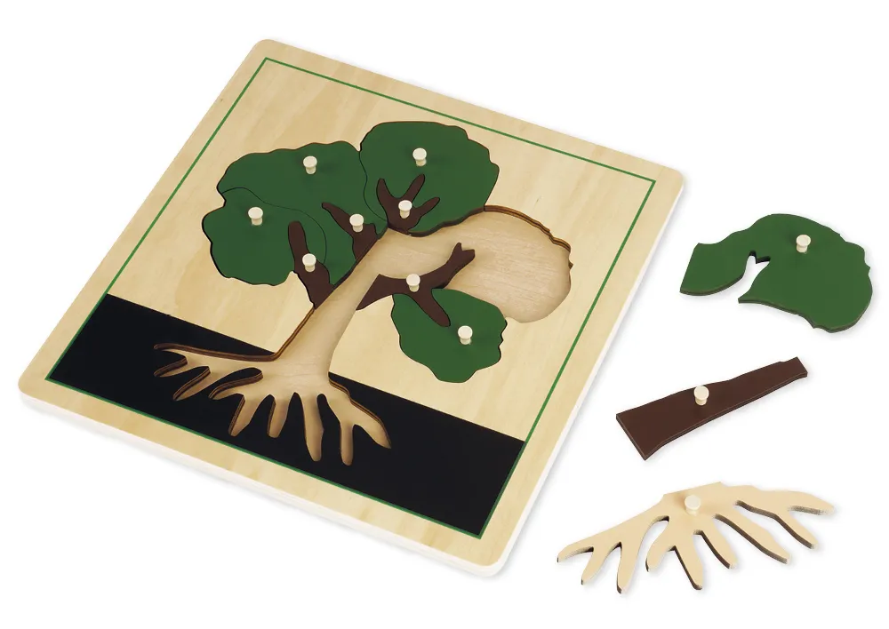 TimeTEX Puzzle Baum "Montessori Premium"