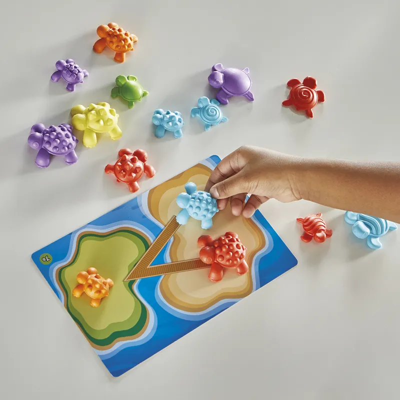 Sortier-Spiel "Sensorische Schildkröten", 46-tlg.