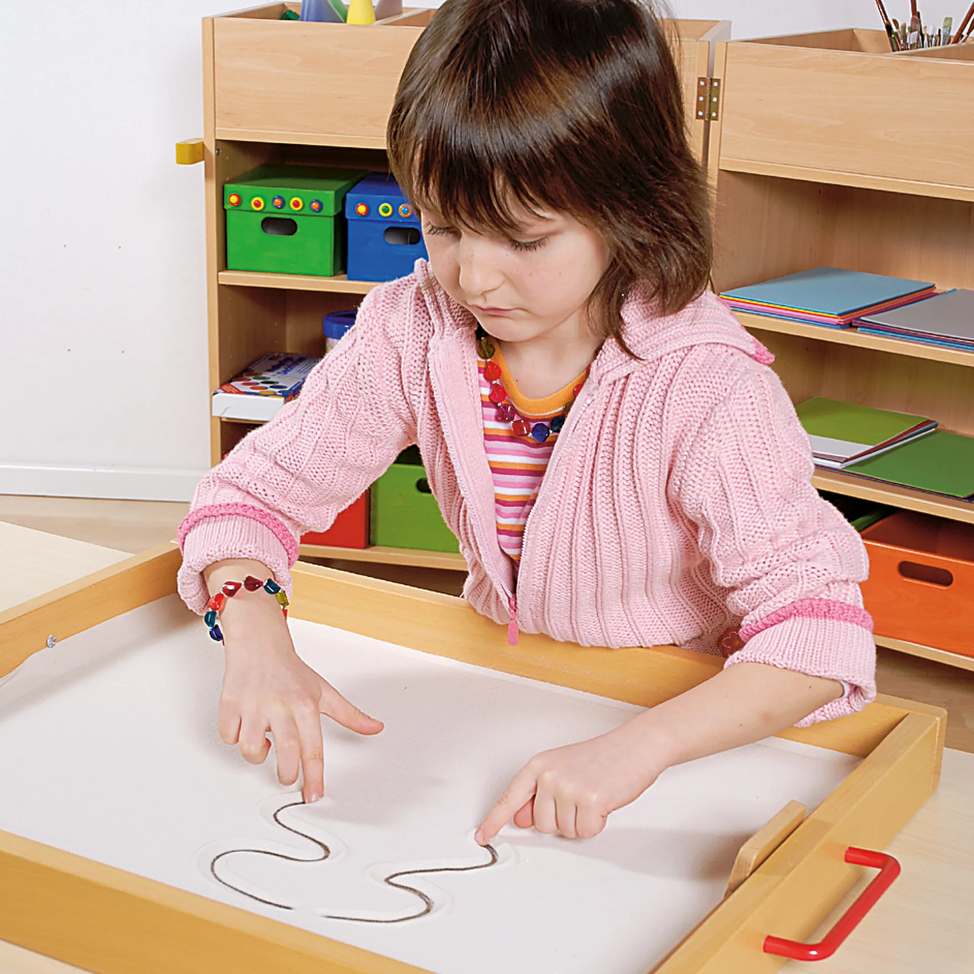 Sandwanne mit Glasboden, 5-tlg.