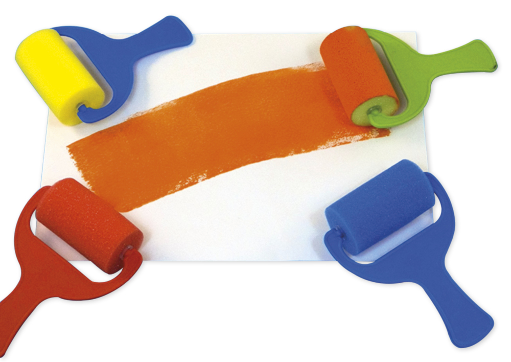 Schwammrollen, 4-tlg.