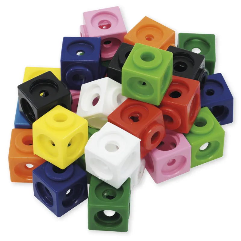 Set Steckwürfel, 1,7 cm, 100 Stück im Polybeutel