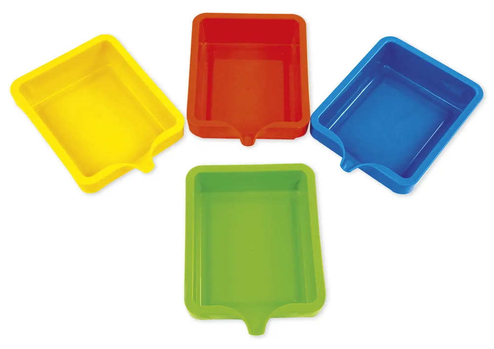 Farbauffangschalen, 4-tlg.