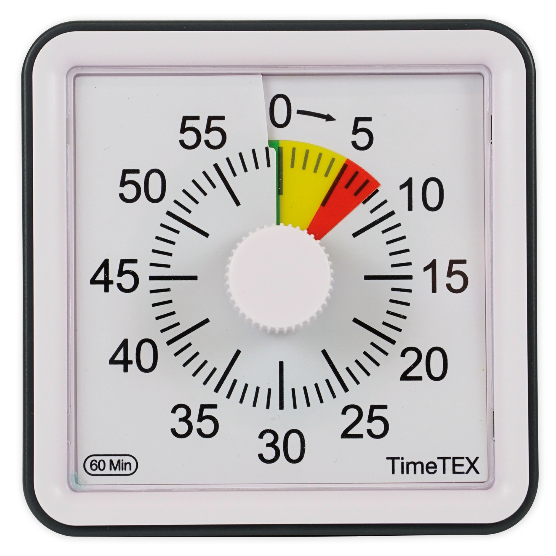 TimeTEX Zeitdauer-Uhr "lautlos" compact mit Ampelscheibe