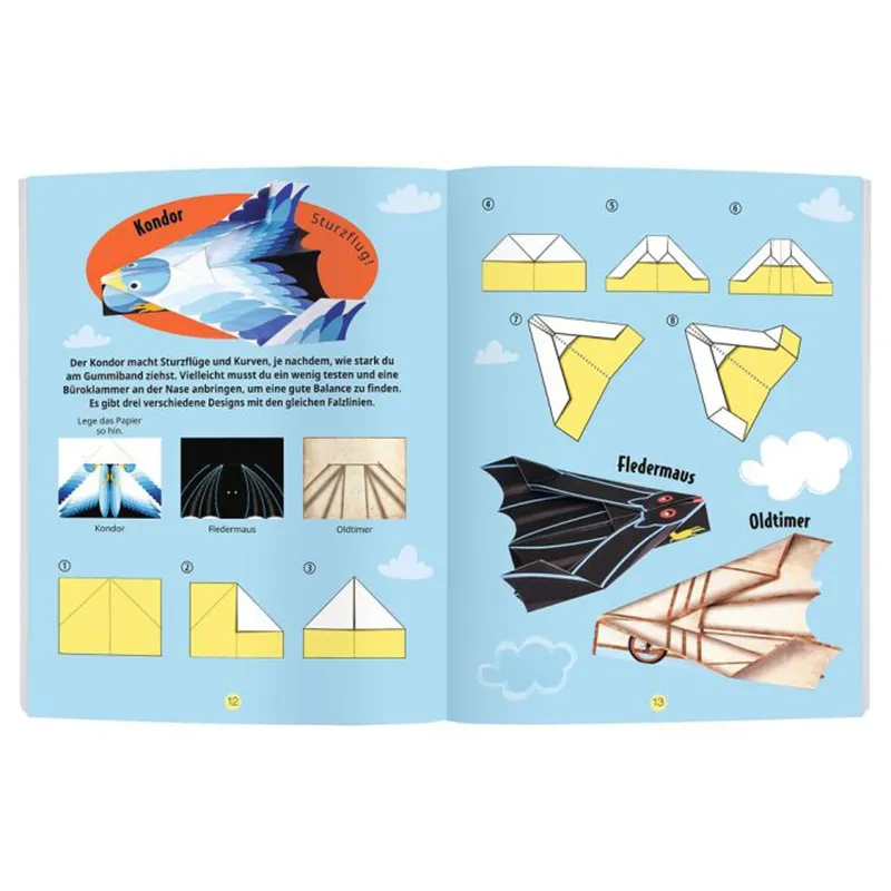 Papierflieger-Set