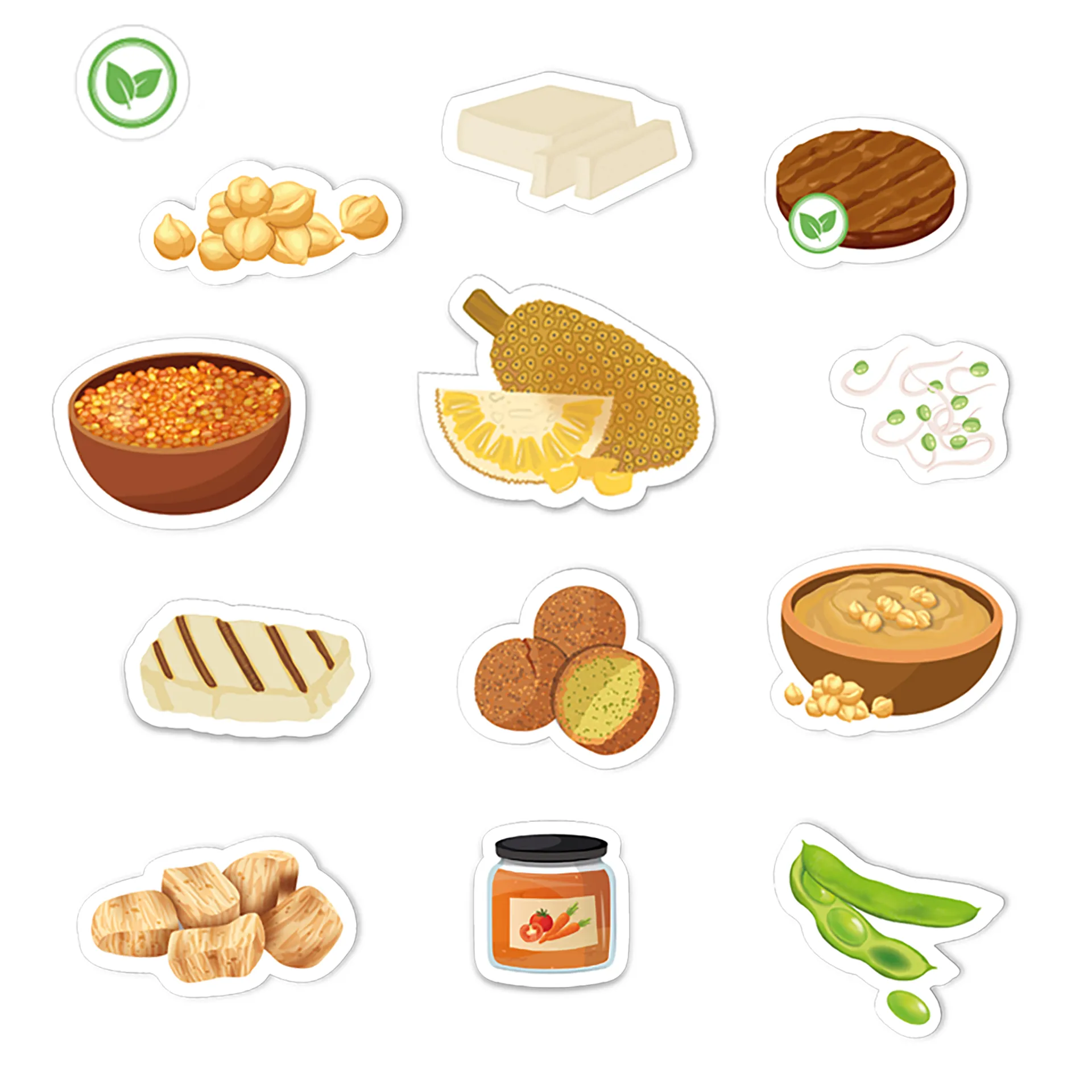 Hagemann Ernährungspyramide, vegetarisch und klassisch, magn, mit Lebensmitteln, 129-tlg.