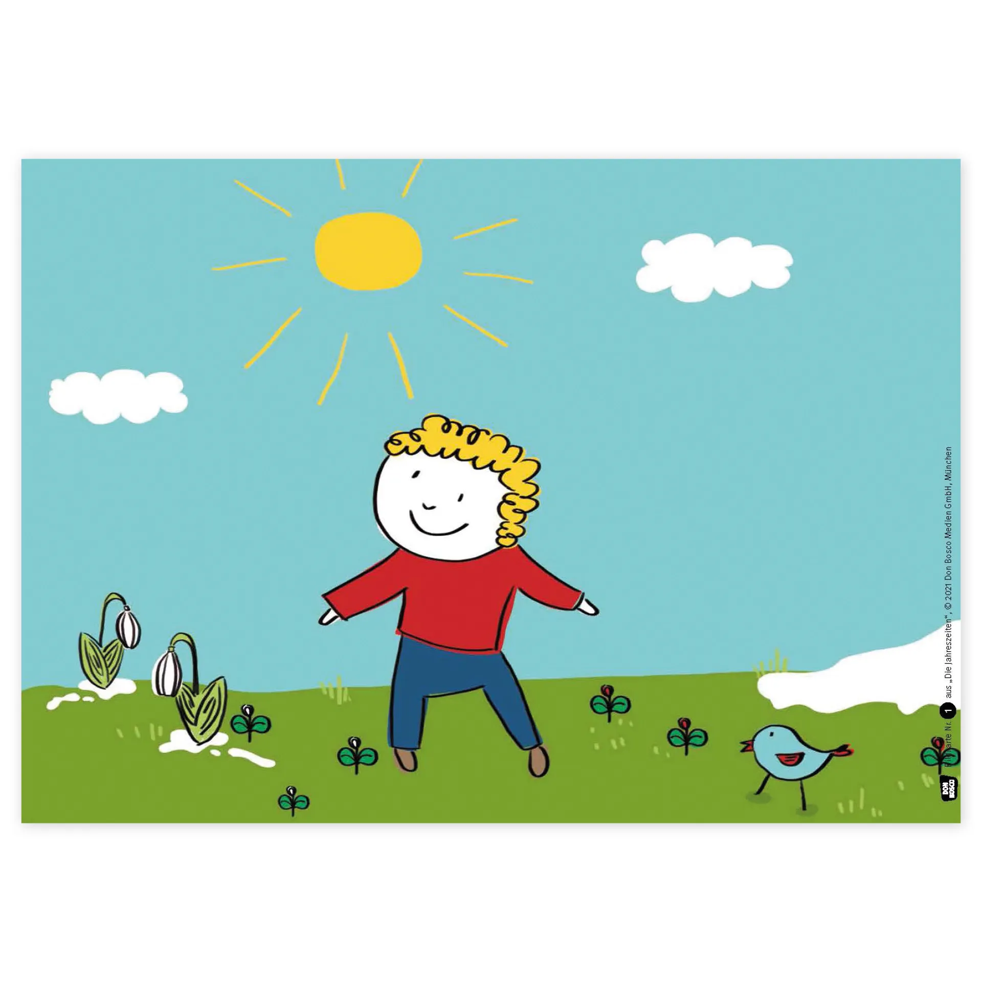 Bildergeschichten-Karten "Die Jahreszeiten", 9-tlg.