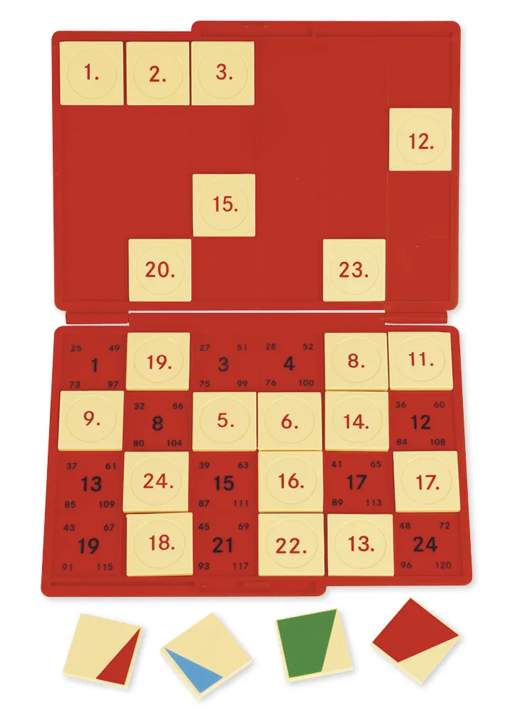 LÜK-Kontrollgerät Universal, mit 24 Aufgabenplättchen