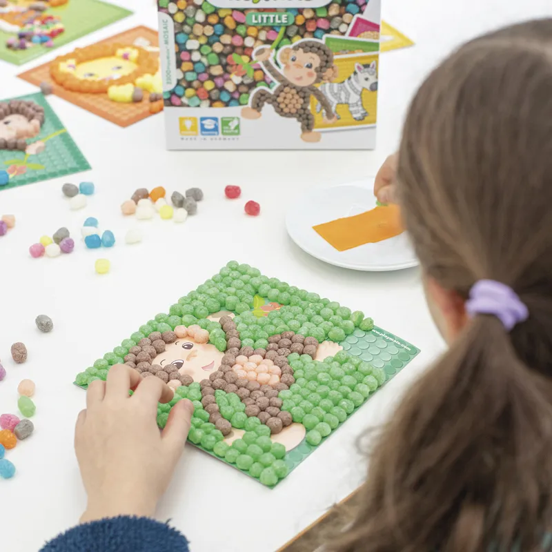 Set Bildkarten für PlayMais "EDULINE MOSAIC", 24 Stück, Tiermotive