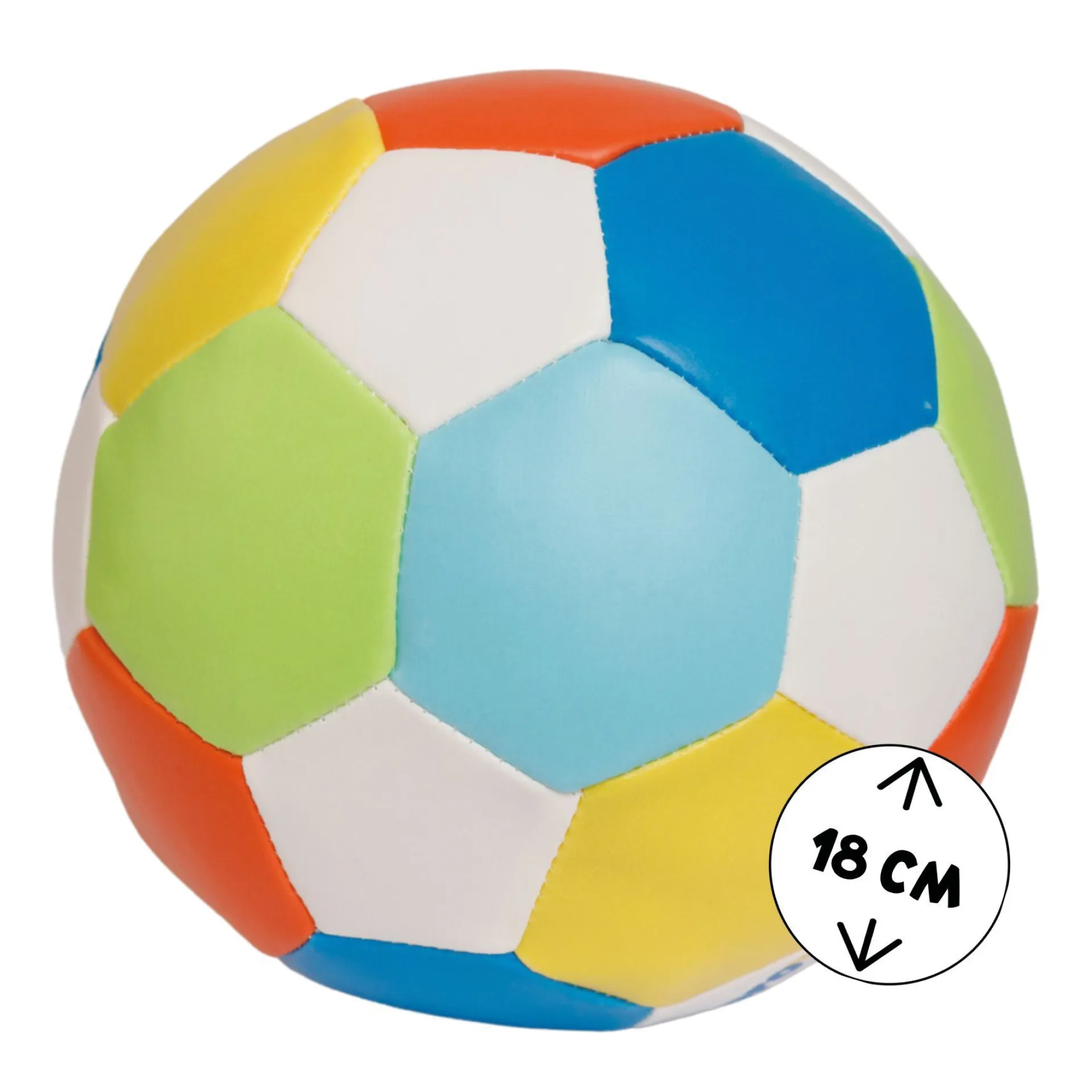 Bewegungs-Softball "Konfetti", ca. 18 cm ø