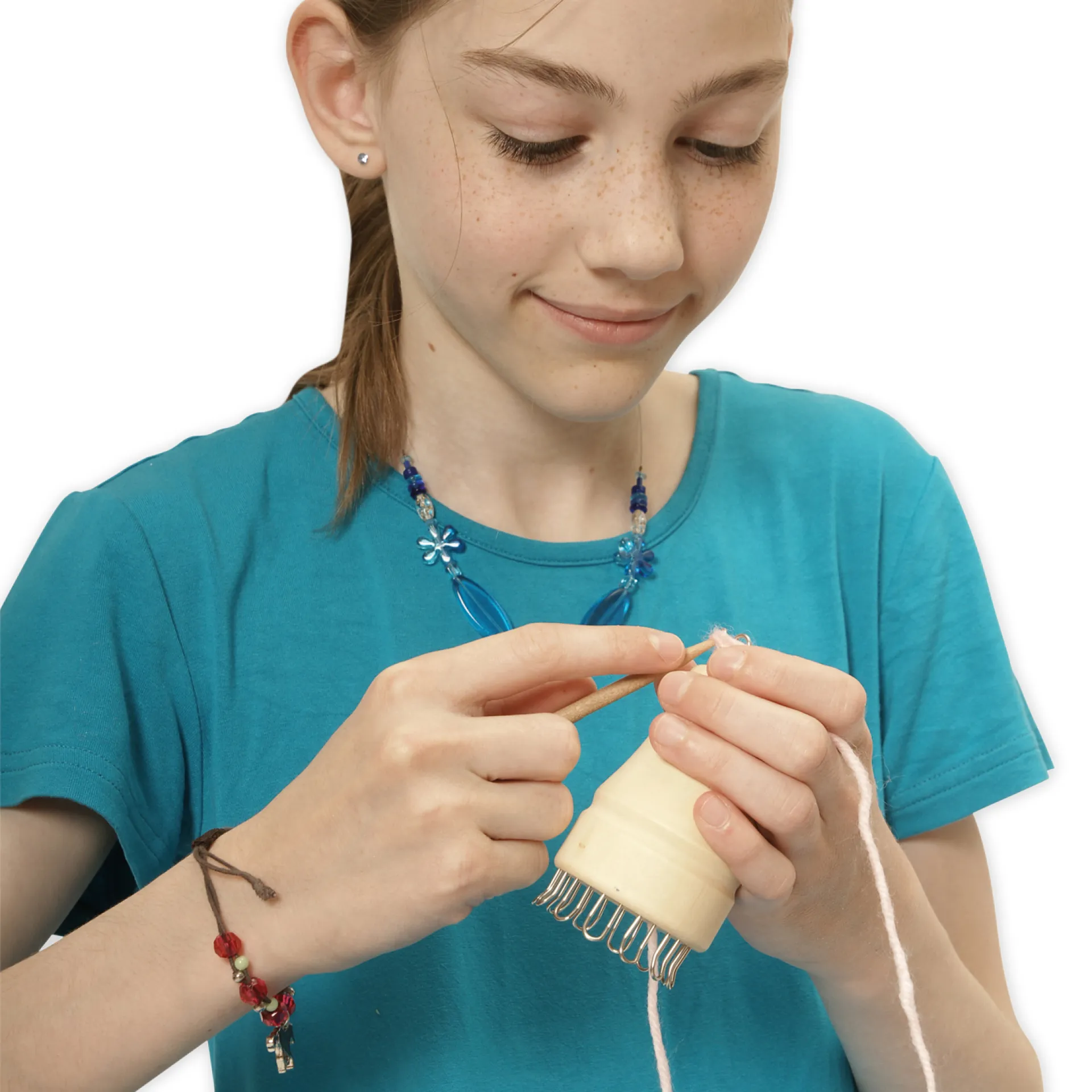 Strick-Türmchen "Kleine Liesel", 4 cm ø