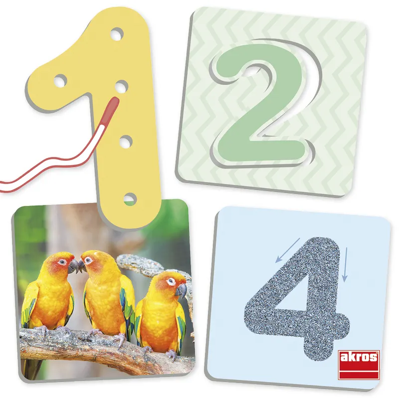 Lernspiel "Die Zahlen von 1 bis 10 spielerisch erfassen", 62-tlg.