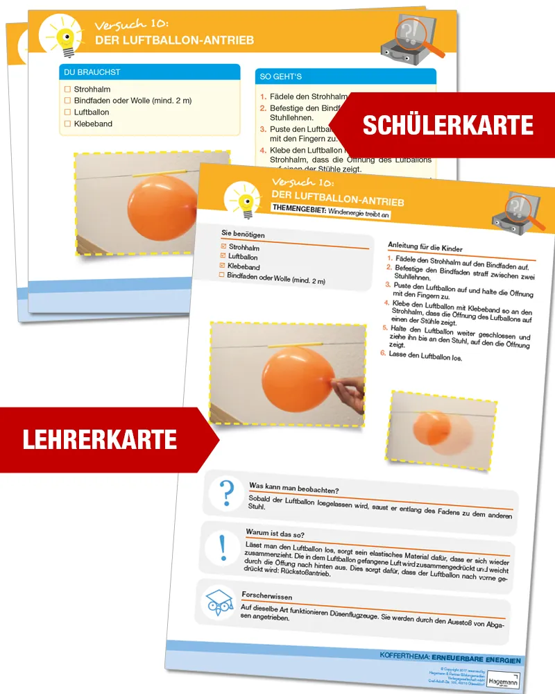 Hagemann Forscherkoffer Erneuerbare Energien