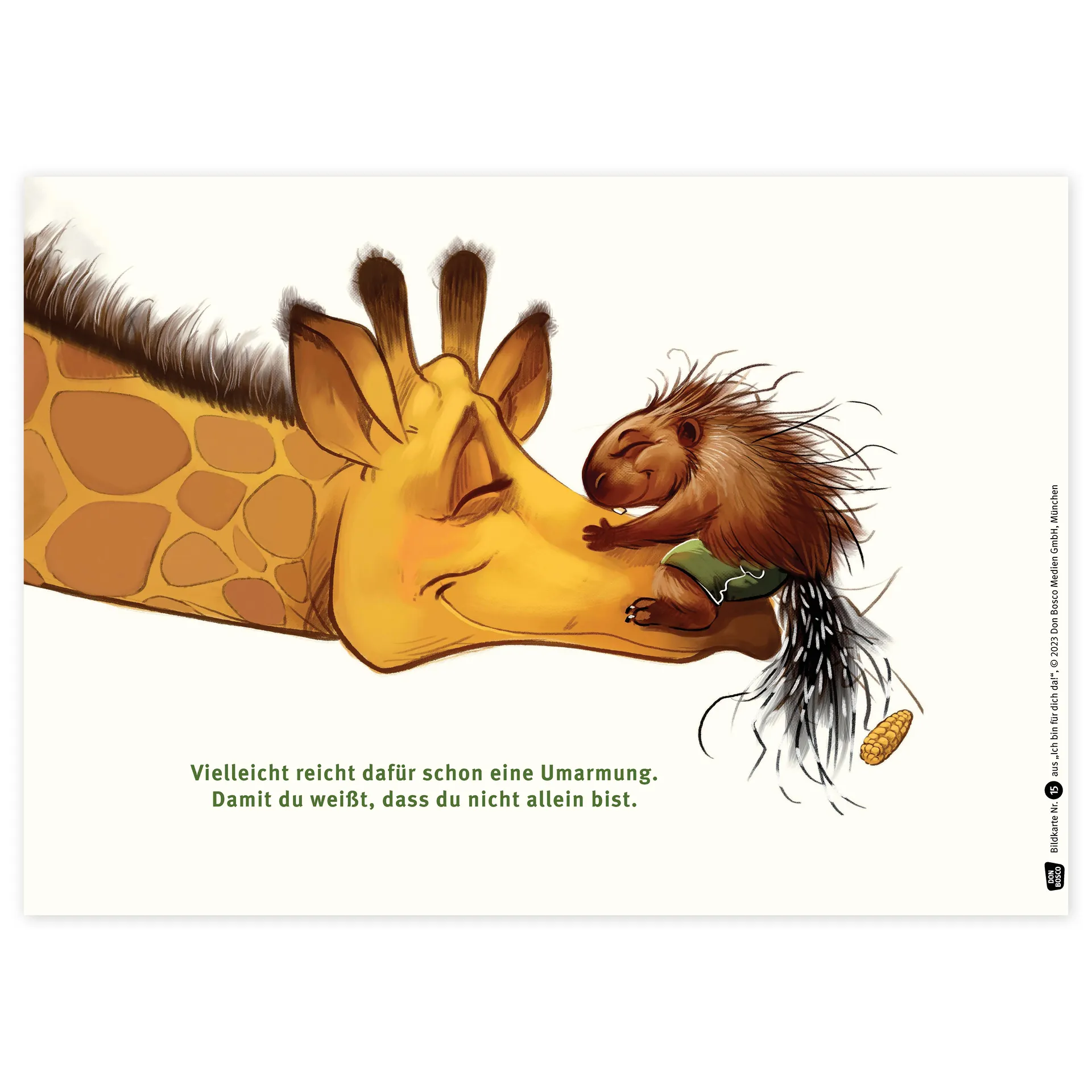 Bildergeschichten-Karten "Ich bin für Dich da", 17-tlg.