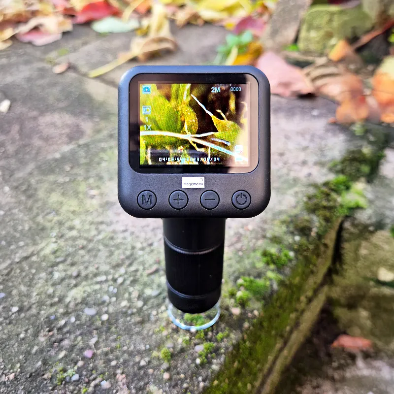 Hagemann Digitales Taschenmikroskop mit Bildschirm