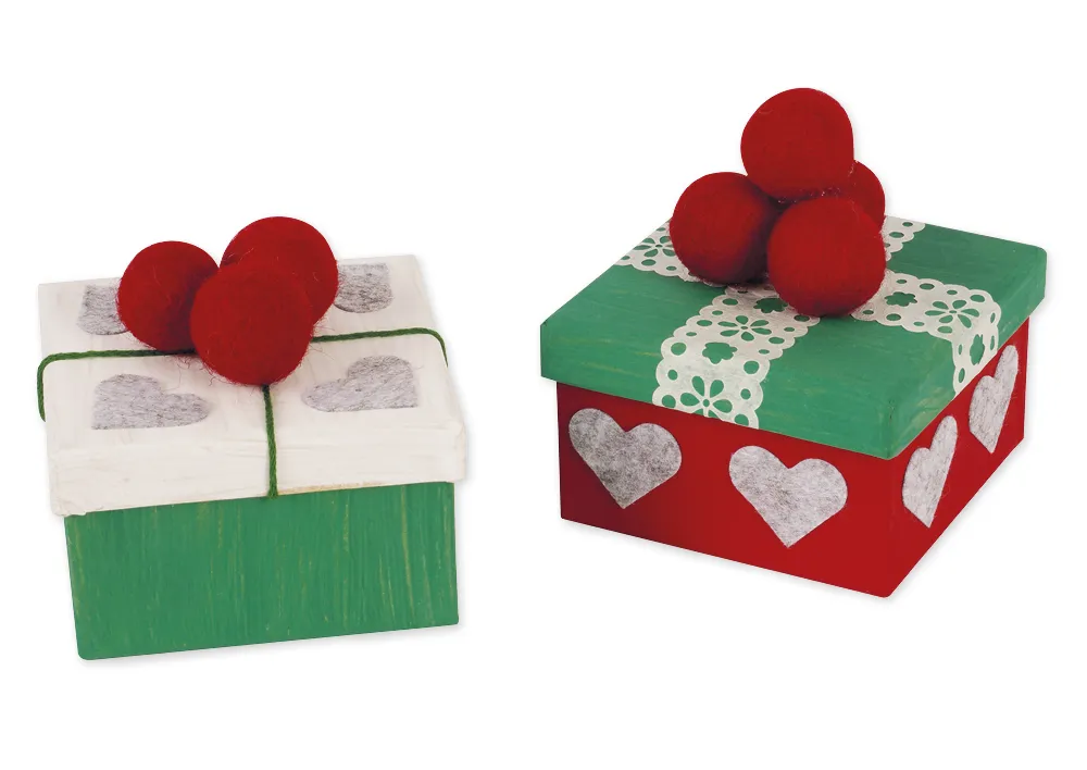 Filz-Aufkleber "Herz", 300 Stück