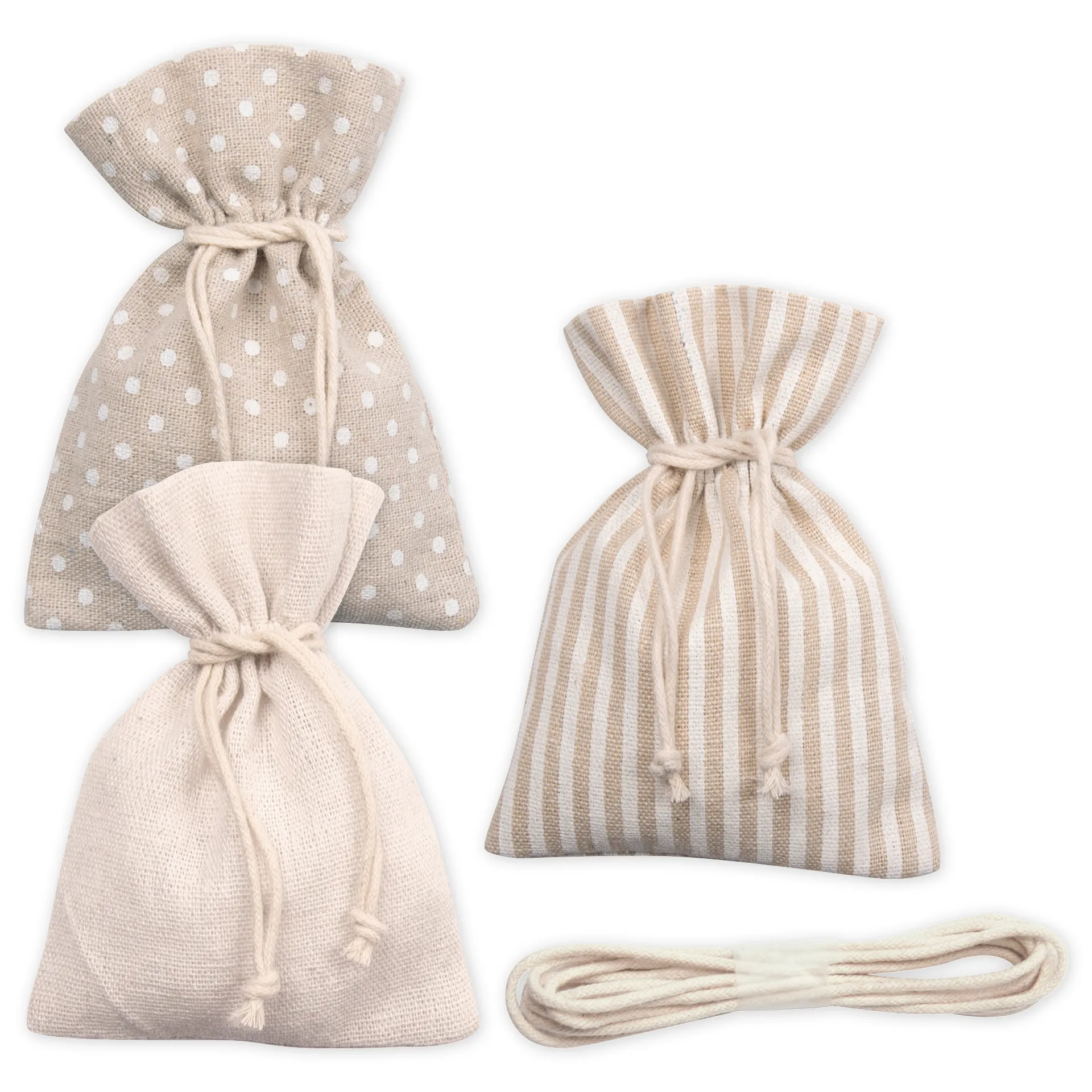 Bastelset "Adventskalender Basic", Stoffbeutel, 49-tlg.