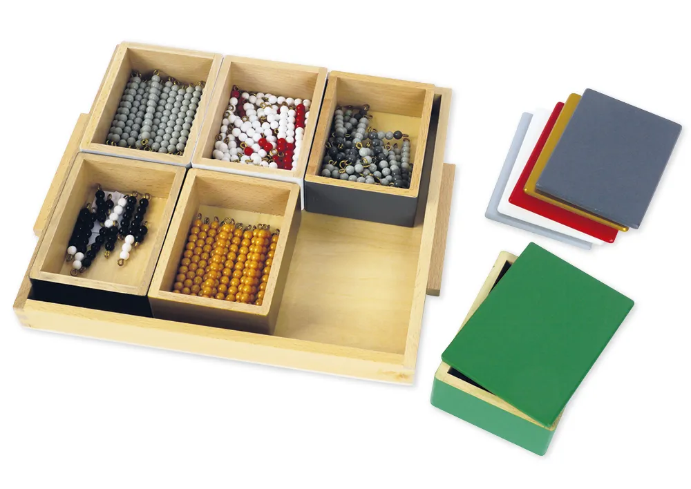 TimeTEX Schlangenspiel negativ "Montessori Premium"