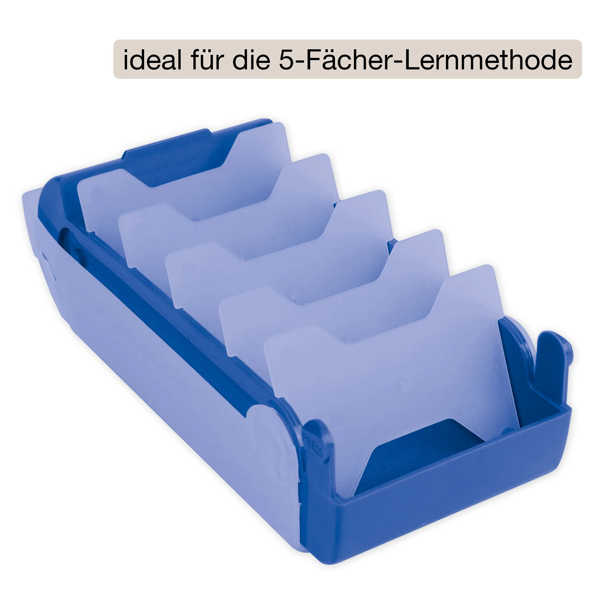 Karteikasten für A8 Kunststoff