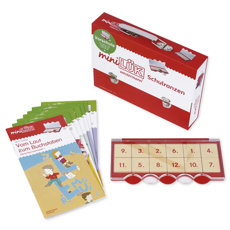 miniLÜK Schulranzen "Vorschule", 8-tlg. im Koffer
