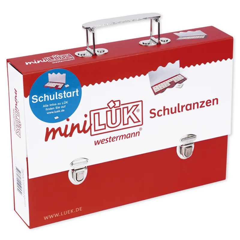 miniLÜK Schulranzen "Schulstart", 8-tlg. im Koffer
