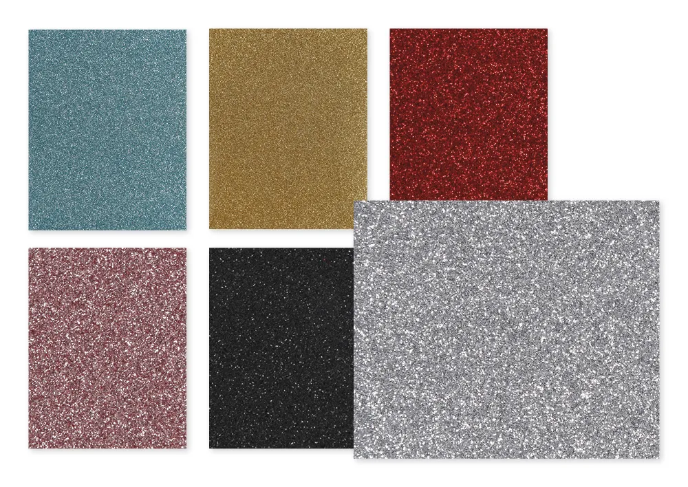 Glitzer-Bügelfolie, 148x210 mm