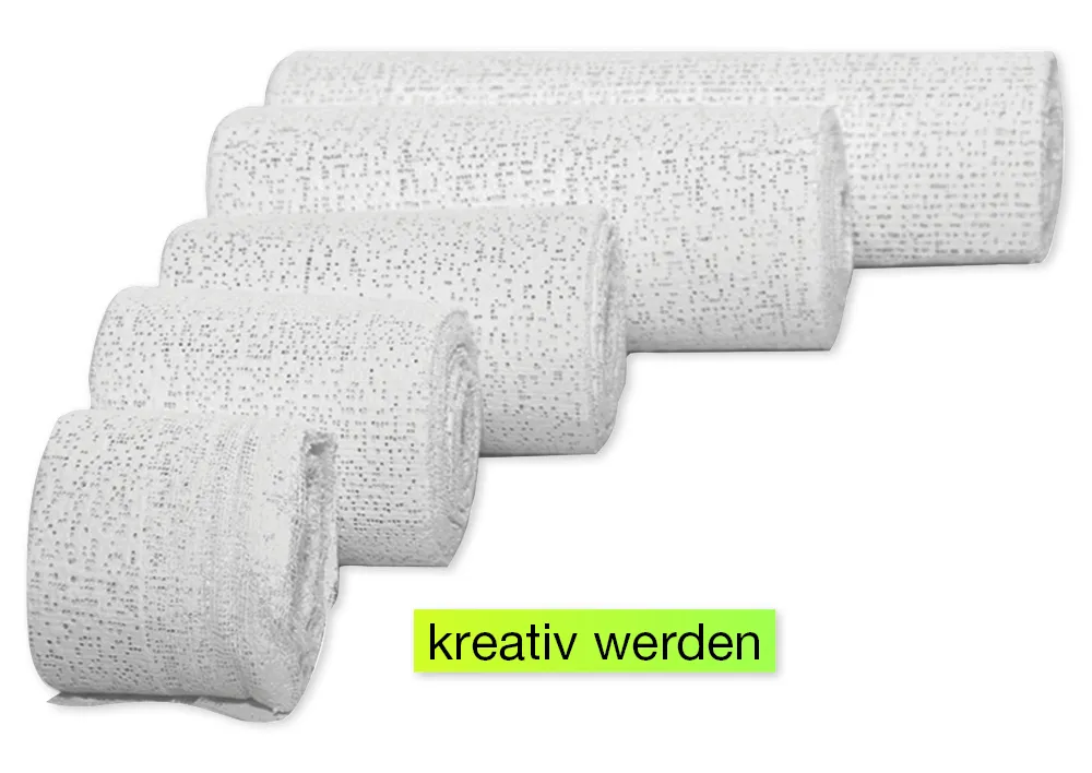 Gipsbinde Modelliergewebe 6cm x 3m 6 Rollen