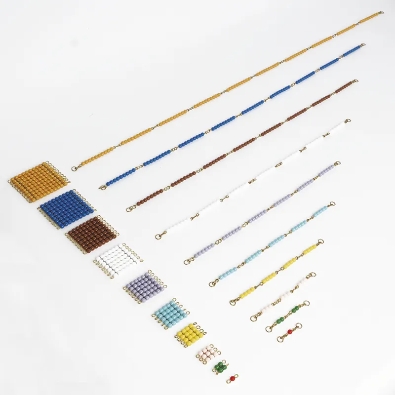 TimeTEX Kurze Perlenketten "Montessori Premium"