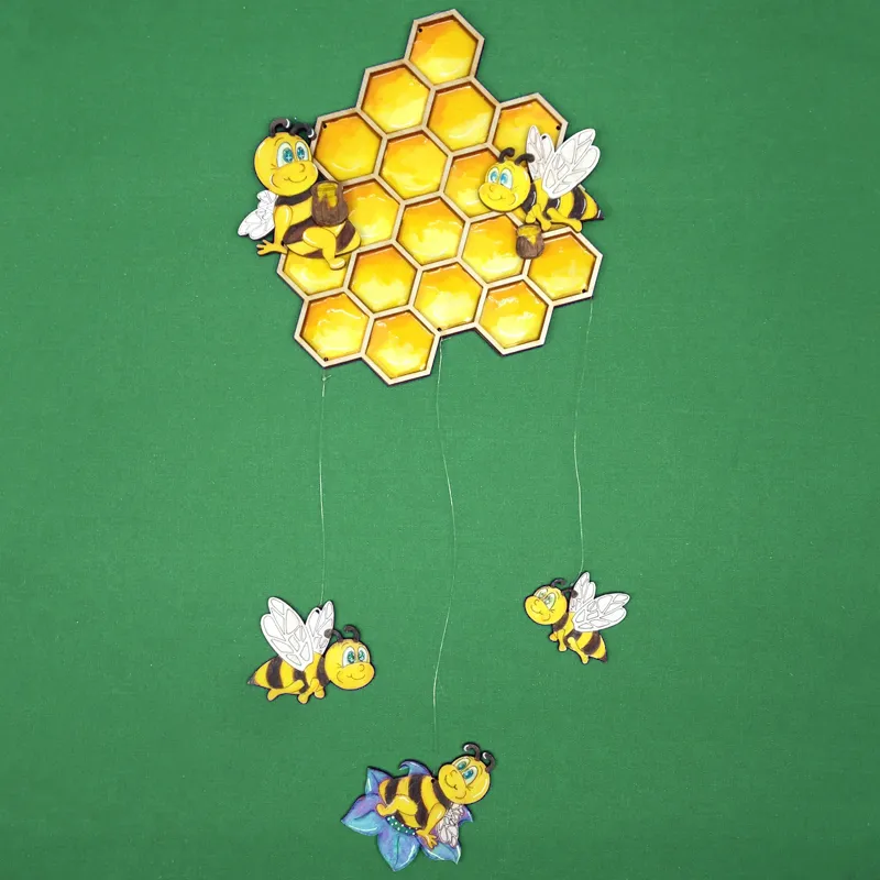 Bienen-Mobile Bastelset