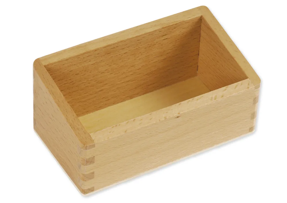 TimeTEX Kasten für die Ziffern 1-10 auf Holzbrettchen "Montessori Premium"