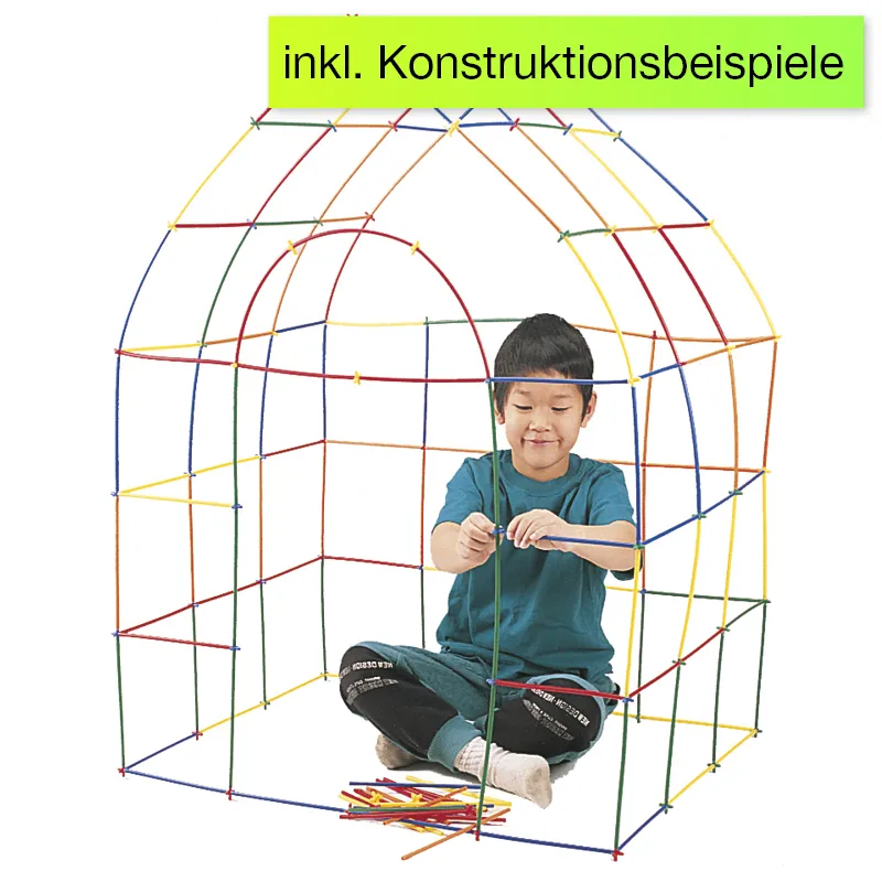 Konstruieren mit Halmen