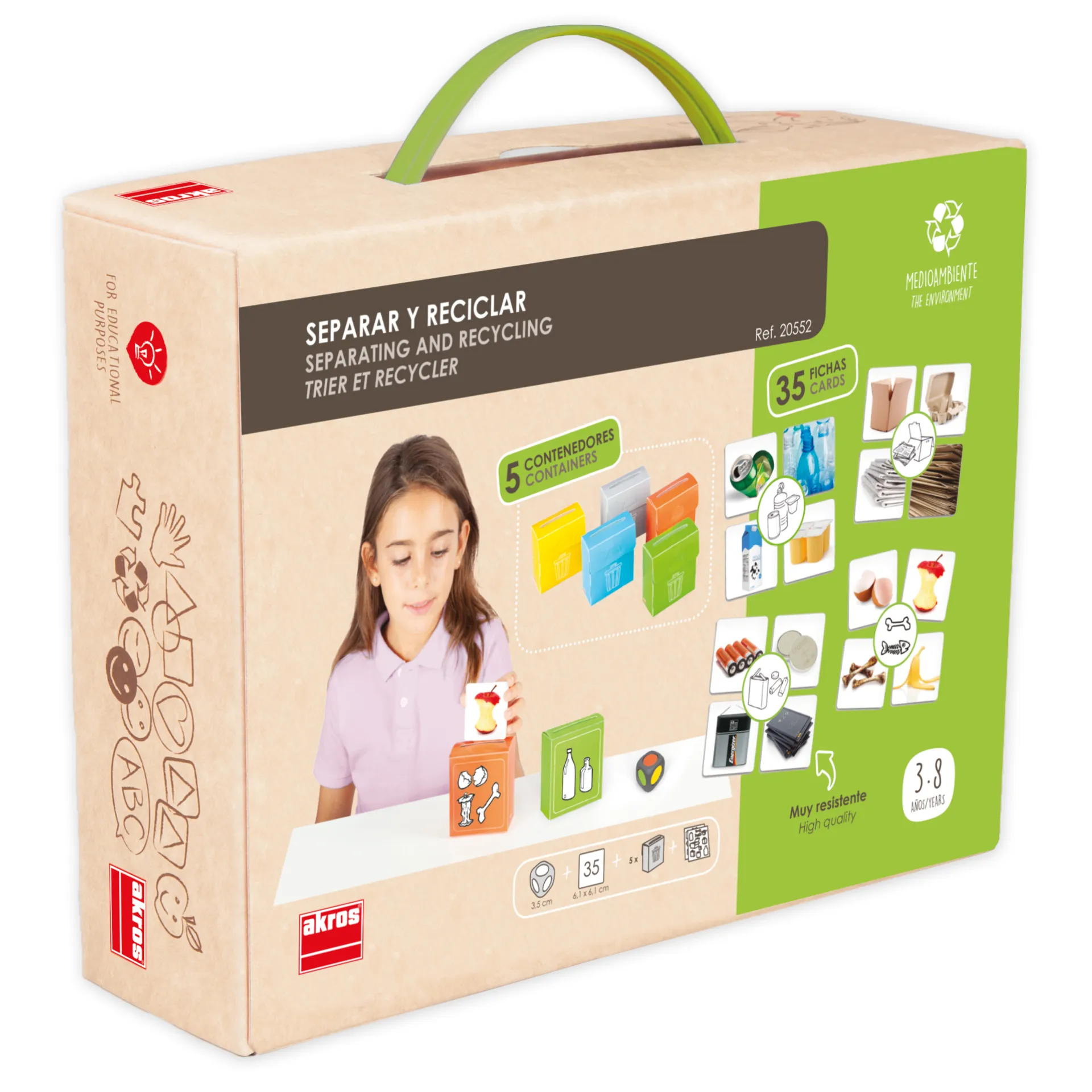 Set "Mülltrennung erlernen", 43-tlg. im Koffer