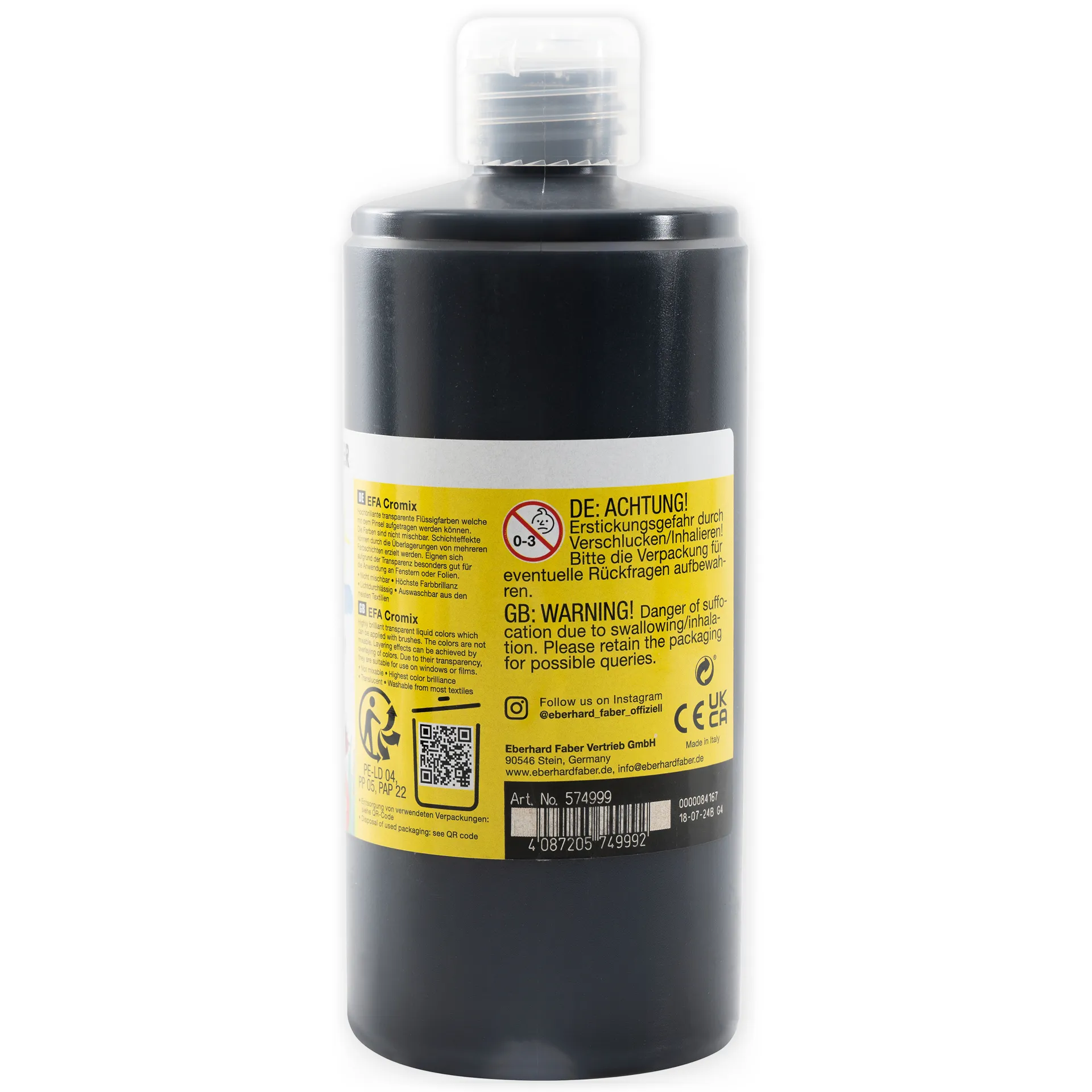 Eberhard Faber Cromix Transparentfarbe, 500 ml