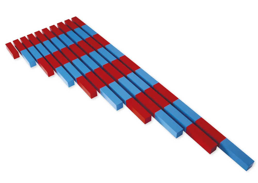 TimeTEX Numerische Stangen "Montessori Premium"