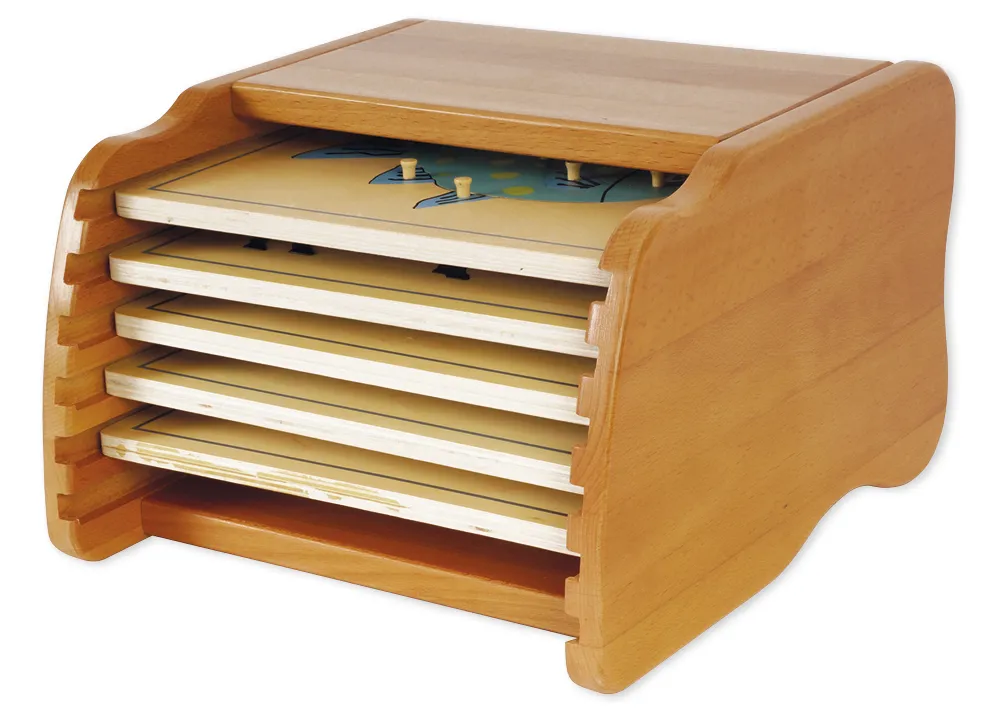 TimeTEX Ständer für 6 Tierpuzzles "Montessori Premium"