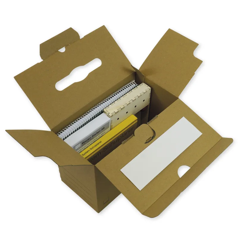 Natura-Kartei-Koffer A5, aus Pappe