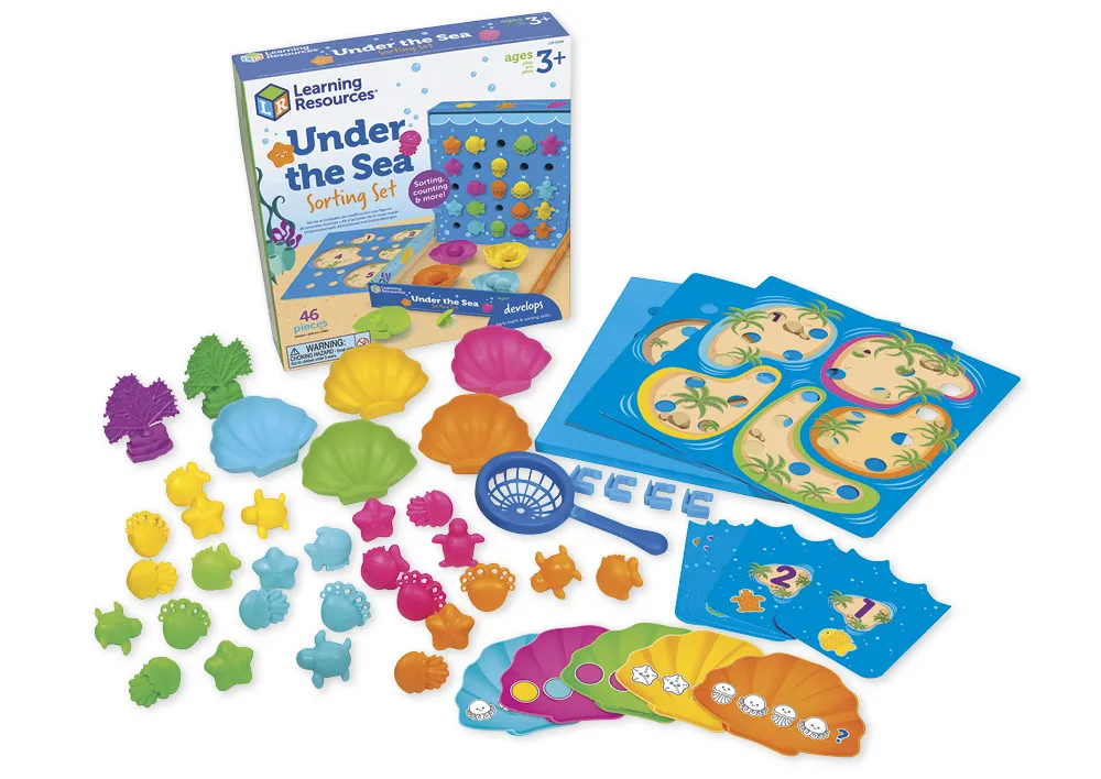 Sortier-Spiel "Unterwasserwelt", 46-tlg.