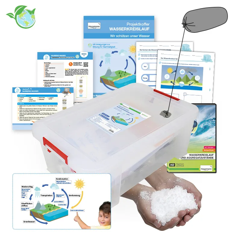 Hagemann Projektkoffer Wasserkreislauf - Wir schützen unser Wasser